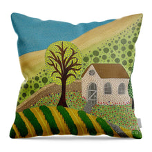 Load image into Gallery viewer, Villa by the Sea - Throw Pillow