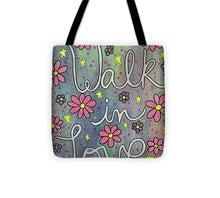 Load image into Gallery viewer, Walk In Love - Tote Bag