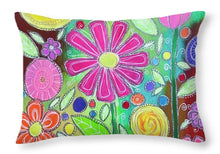 Load image into Gallery viewer, A Summer Garden - Throw Pillow
