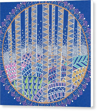 Load image into Gallery viewer, Hills and Trees Mandala - Canvas Print