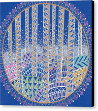 Load image into Gallery viewer, Hills and Trees Mandala - Canvas Print