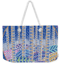 Load image into Gallery viewer, Hills and Trees Mandala - Weekender Tote Bag