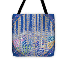Load image into Gallery viewer, Hills and Trees Mandala - Tote Bag
