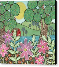 Load image into Gallery viewer, House on the River - Canvas Print