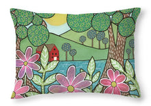 Load image into Gallery viewer, House on the River - Throw Pillow