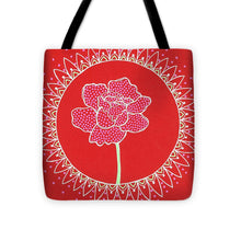 Load image into Gallery viewer, Red Peony Mandala - Tote Bag
