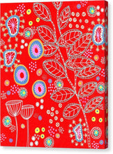 Load image into Gallery viewer, Red Under Sea Life - Canvas Print