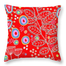 Load image into Gallery viewer, Red Under Sea Life - Throw Pillow
