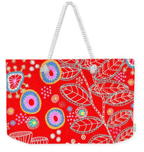 Load image into Gallery viewer, Red Under Sea Life - Weekender Tote Bag