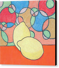 Load image into Gallery viewer, Two Lemons - Canvas Print