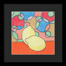 Load image into Gallery viewer, Two Lemons - Framed Print
