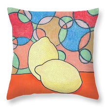 Load image into Gallery viewer, Two Lemons - Throw Pillow
