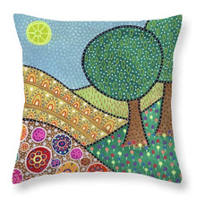 Load image into Gallery viewer, Two Trees on a Hill - Throw Pillow