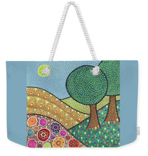 Load image into Gallery viewer, Two Trees on a Hill - Weekender Tote Bag