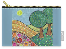 Load image into Gallery viewer, Two Trees on a Hill - Carry-All Pouch