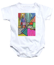 Load image into Gallery viewer, Abstract Landscape - Baby Onesie
