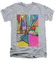 Load image into Gallery viewer, Abstract Landscape - Men&#39;s V-Neck T-Shirt
