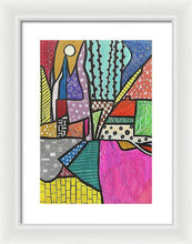 Load image into Gallery viewer, Abstract Landscape - Framed Print
