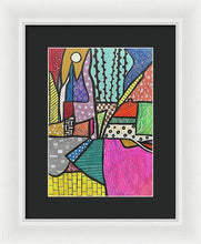 Load image into Gallery viewer, Abstract Landscape - Framed Print
