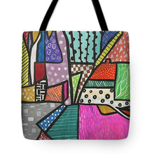 Load image into Gallery viewer, Abstract Landscape - Tote Bag
