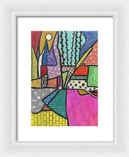 Load image into Gallery viewer, Abstract Landscape - Framed Print
