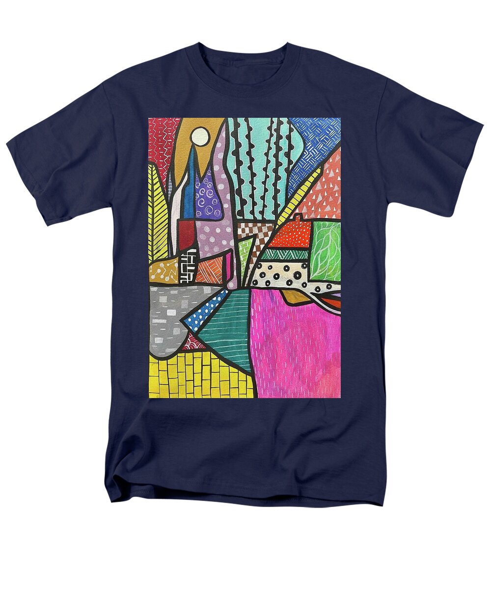 Abstract Landscape - Men's T-Shirt  (Regular Fit)