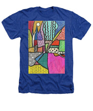 Load image into Gallery viewer, Abstract Landscape - Heathers T-Shirt
