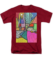 Load image into Gallery viewer, Abstract Landscape - Men&#39;s T-Shirt  (Regular Fit)
