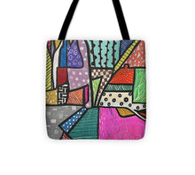 Load image into Gallery viewer, Abstract Landscape - Tote Bag

