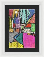 Load image into Gallery viewer, Abstract Landscape - Framed Print
