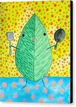 Load image into Gallery viewer, Angry Leaf - Canvas Print
