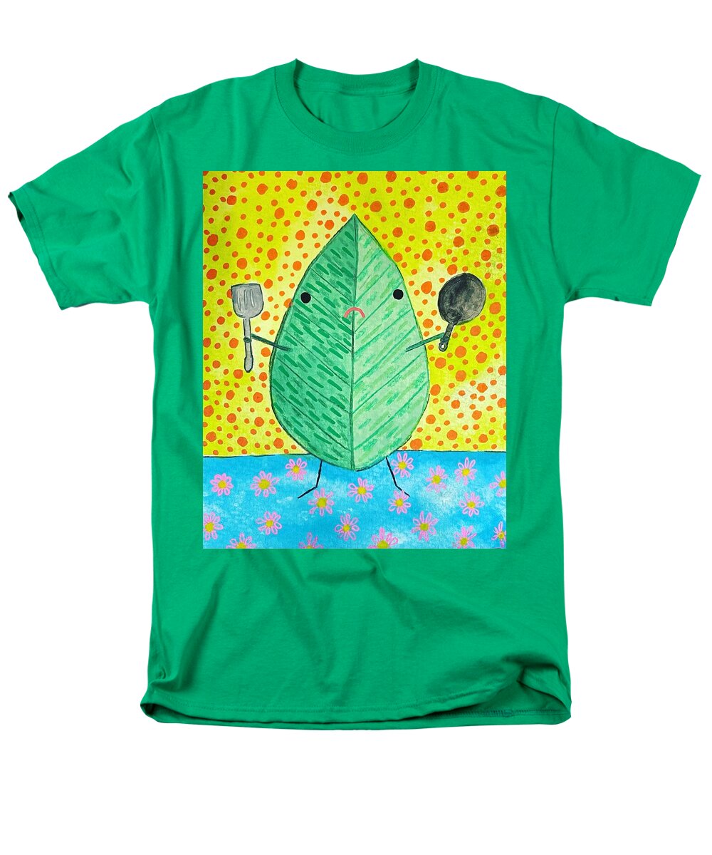 Angry Leaf - Men's T-Shirt  (Regular Fit)