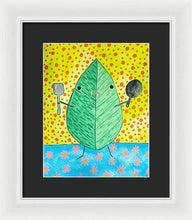 Load image into Gallery viewer, Angry Leaf - Framed Print
