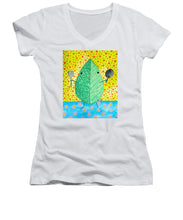 Load image into Gallery viewer, Angry Leaf - Women&#39;s V-Neck
