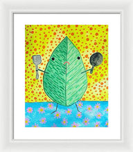 Load image into Gallery viewer, Angry Leaf - Framed Print
