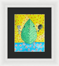 Load image into Gallery viewer, Angry Leaf - Framed Print
