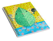 Load image into Gallery viewer, Angry Leaf - Spiral Notebook
