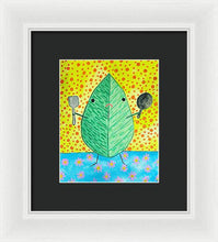 Load image into Gallery viewer, Angry Leaf - Framed Print
