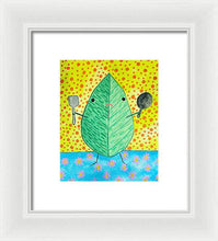 Load image into Gallery viewer, Angry Leaf - Framed Print
