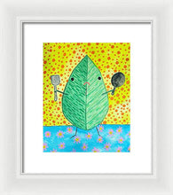 Load image into Gallery viewer, Angry Leaf - Framed Print
