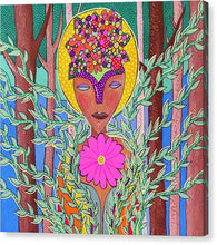 Load image into Gallery viewer, Arayani Goddess of Forests - Canvas Print
