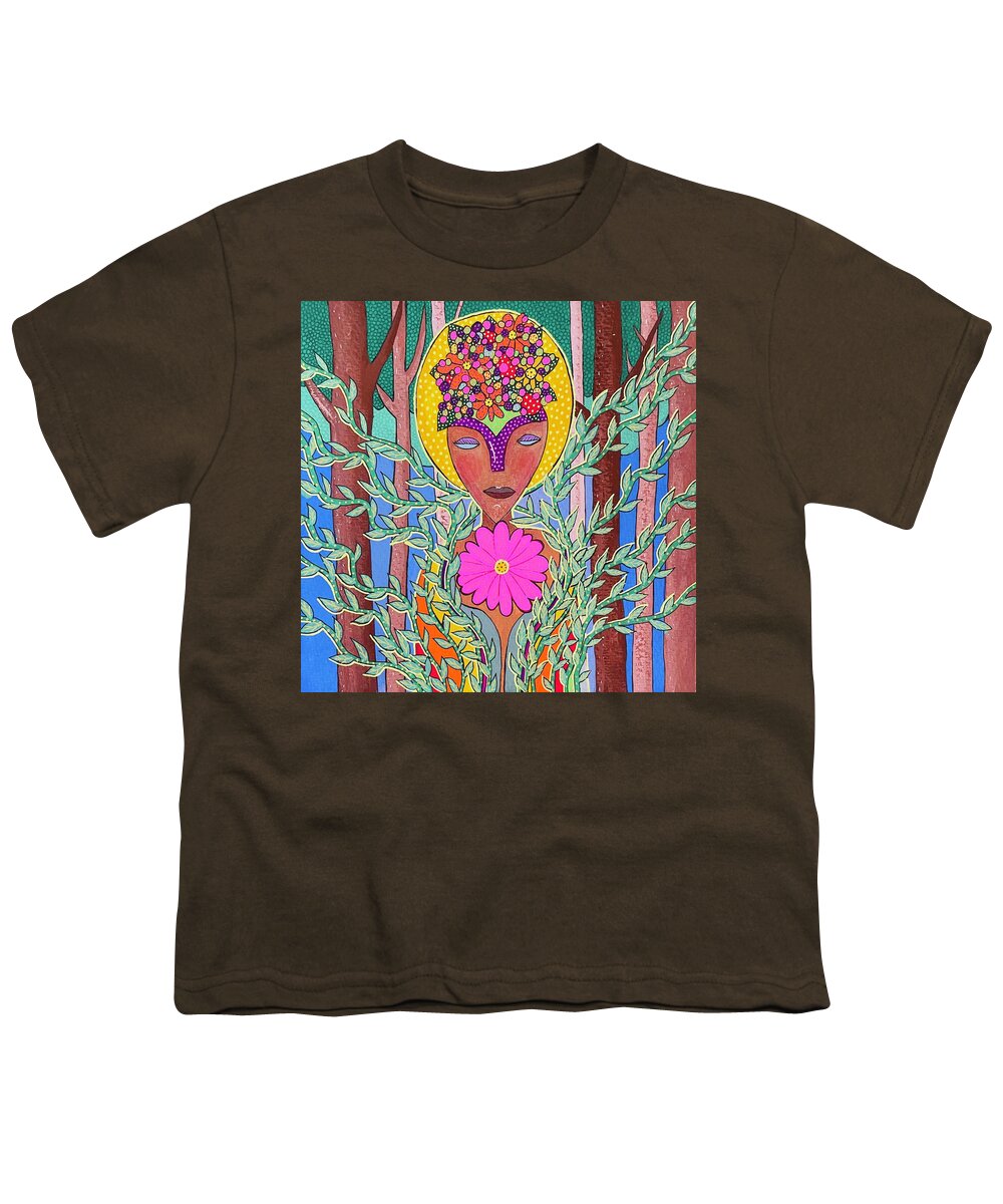 Arayani Goddess of Forests - Youth T-Shirt