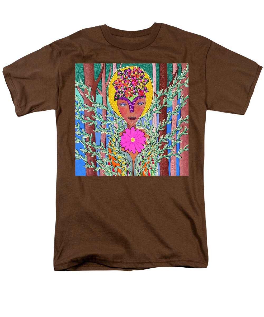 Arayani Goddess of Forests - Men's T-Shirt  (Regular Fit)