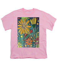 Load image into Gallery viewer, Autumn Flowers - Youth T-Shirt
