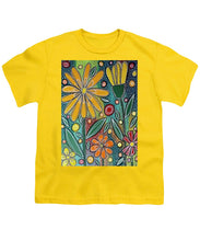 Load image into Gallery viewer, Autumn Flowers - Youth T-Shirt
