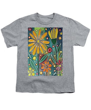 Load image into Gallery viewer, Autumn Flowers - Youth T-Shirt
