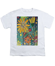 Load image into Gallery viewer, Autumn Flowers - Youth T-Shirt
