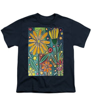 Load image into Gallery viewer, Autumn Flowers - Youth T-Shirt
