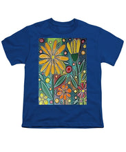 Load image into Gallery viewer, Autumn Flowers - Youth T-Shirt
