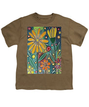 Load image into Gallery viewer, Autumn Flowers - Youth T-Shirt
